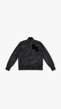ITALIAN LAMBSKIN LEATHER VARSITY JACKET