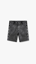 ITALIAN LAMBSKIN LEATHER TEARAWAY BASKETBALL SHORTS