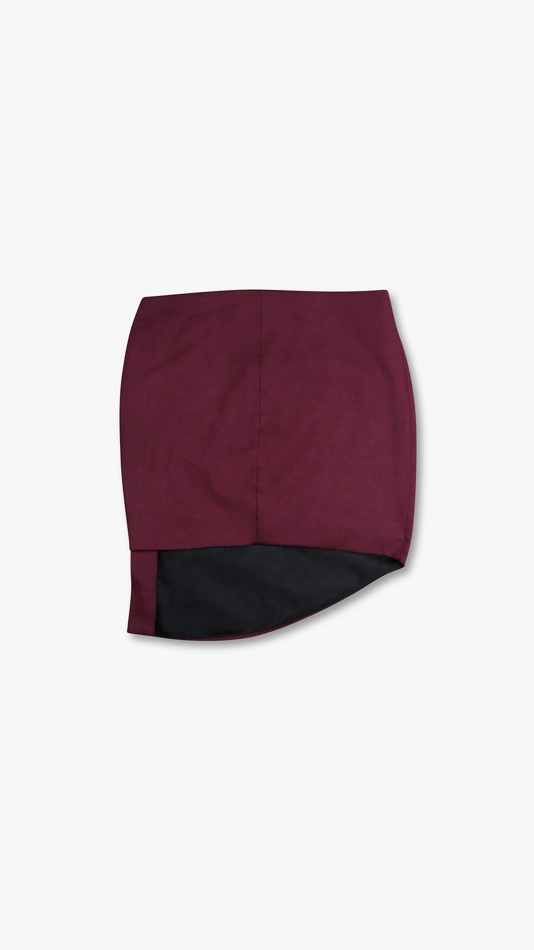 ITALIAN WOOL PLEATED BUTTONED SKIRT