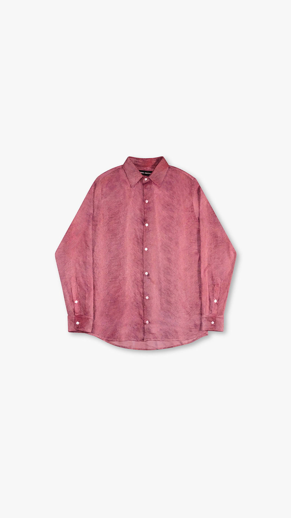 SILK CHIFFON BUTTON UP SHIRT