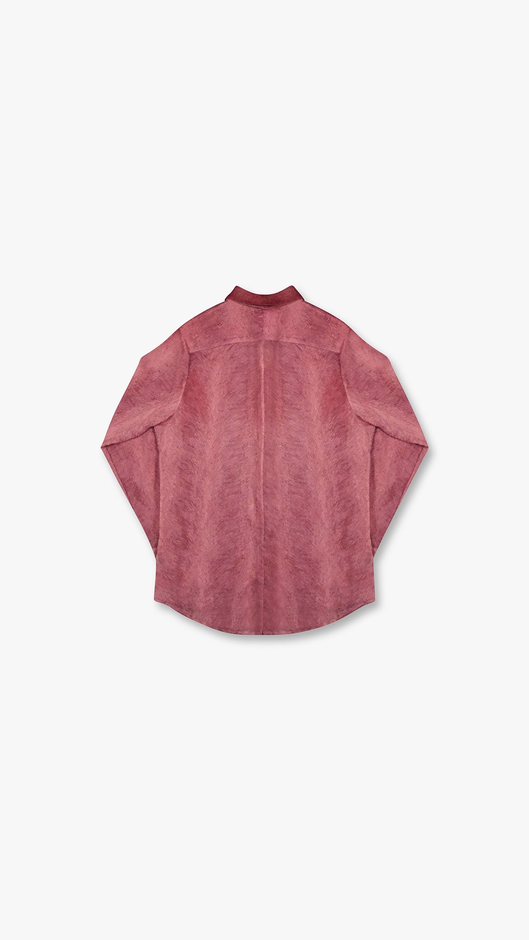 SHEER LONG SLEEVE BUTTON UP SHIRT
