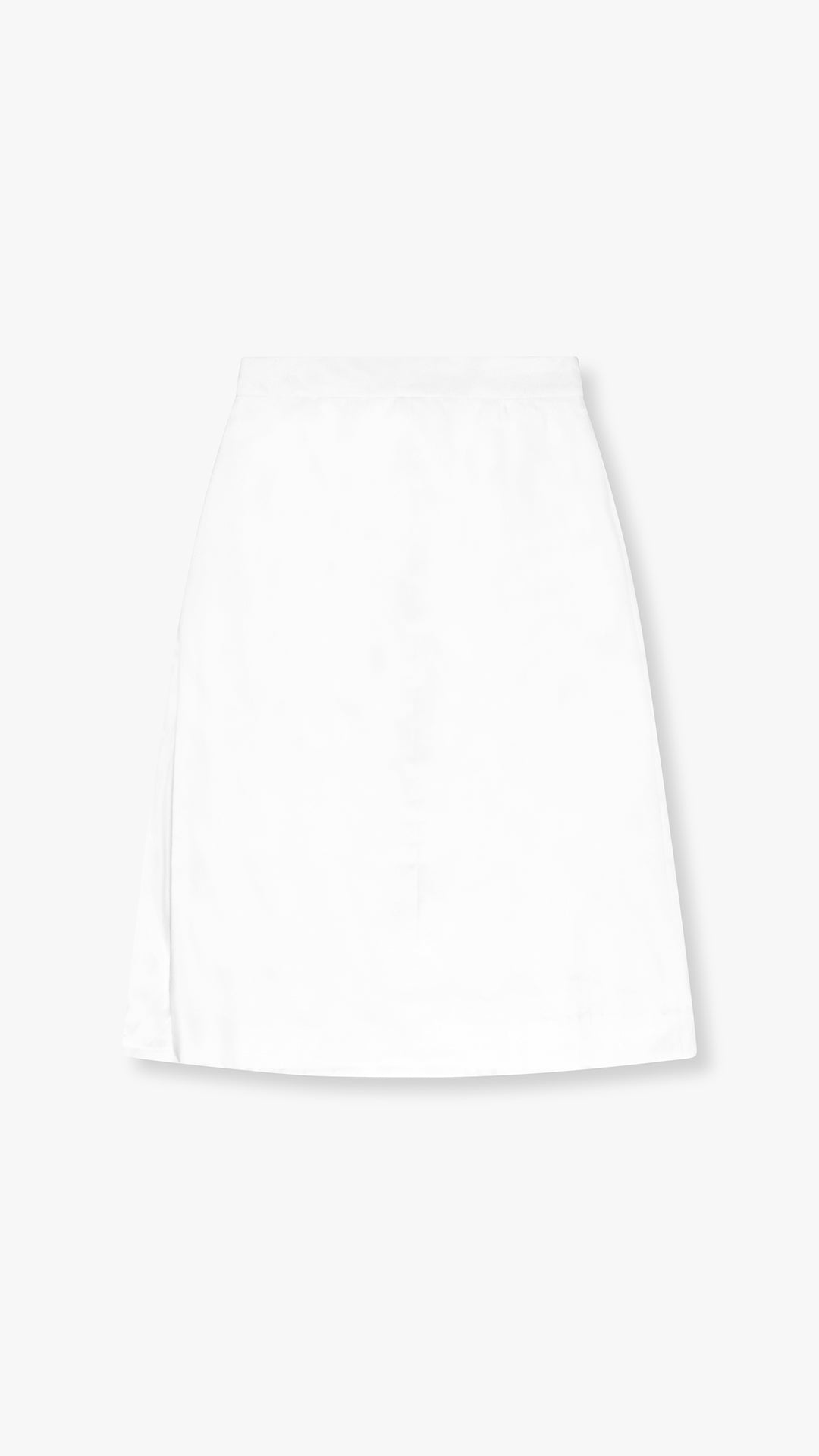 ITALIAN CASHMERE WOOL PLEATED PENCIL SKIRT