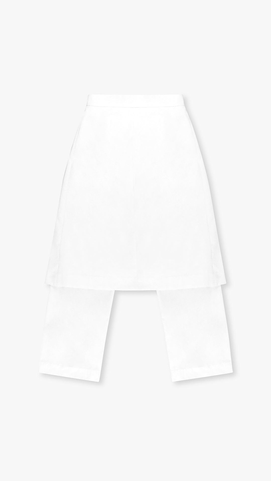 ITALIAN CASHMERE WOOL SKIRT TROUSER