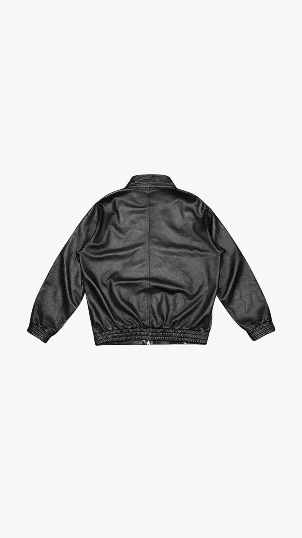 ITALIAN LAMBSKIN LEATHER TRAINING ZIP JACKET