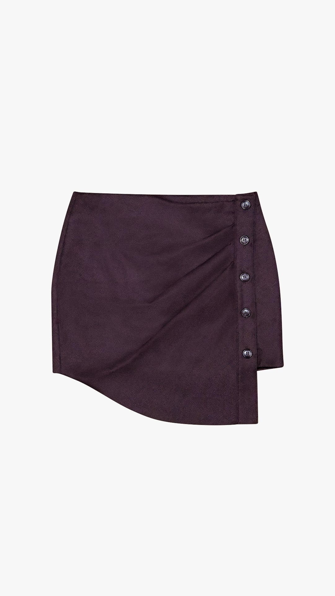 ITALIAN CASHMERE WOOL PLEATED SKIRT