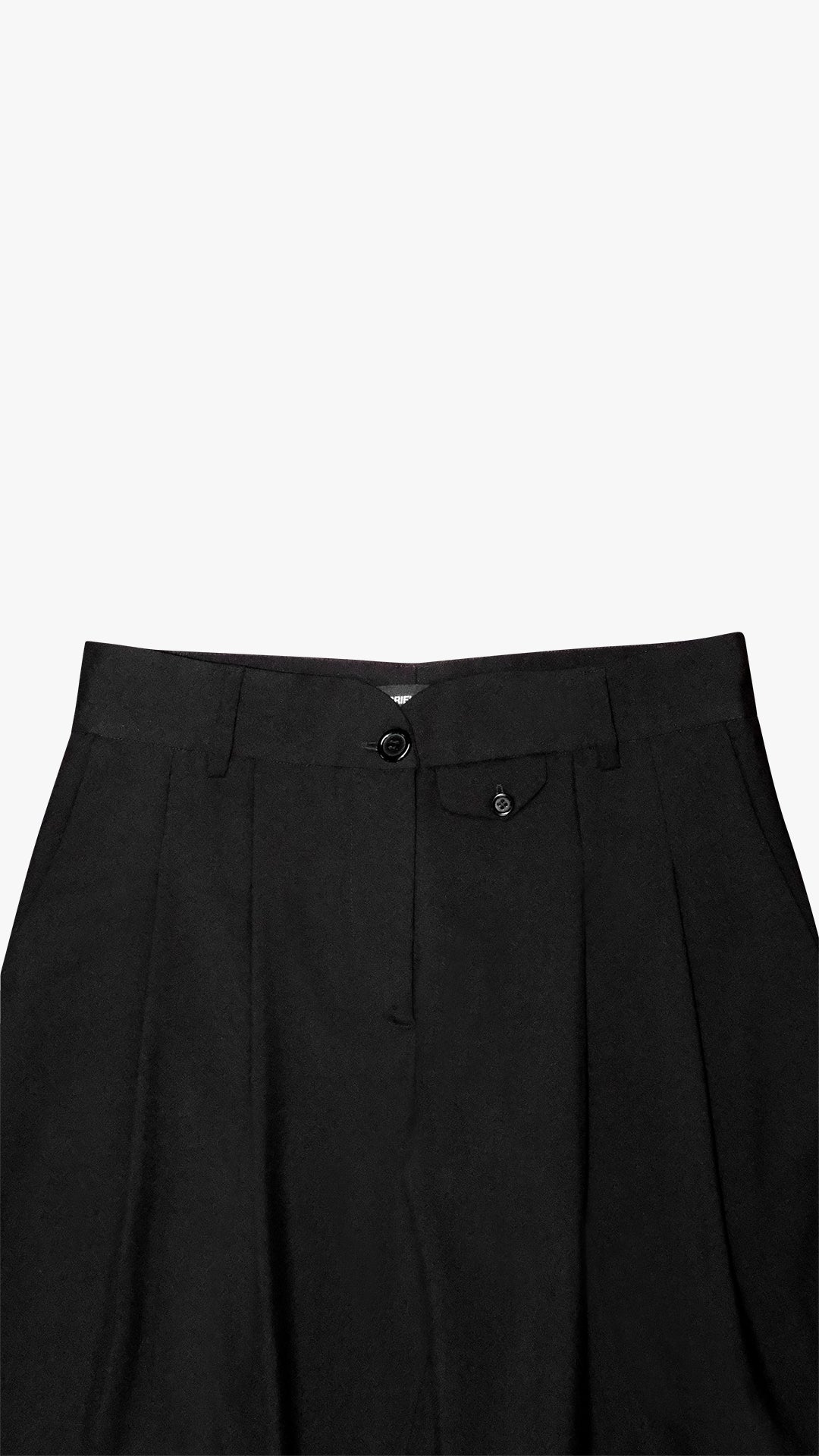 ITALIAN CASHMERE WOOL PLEATED TROUSER