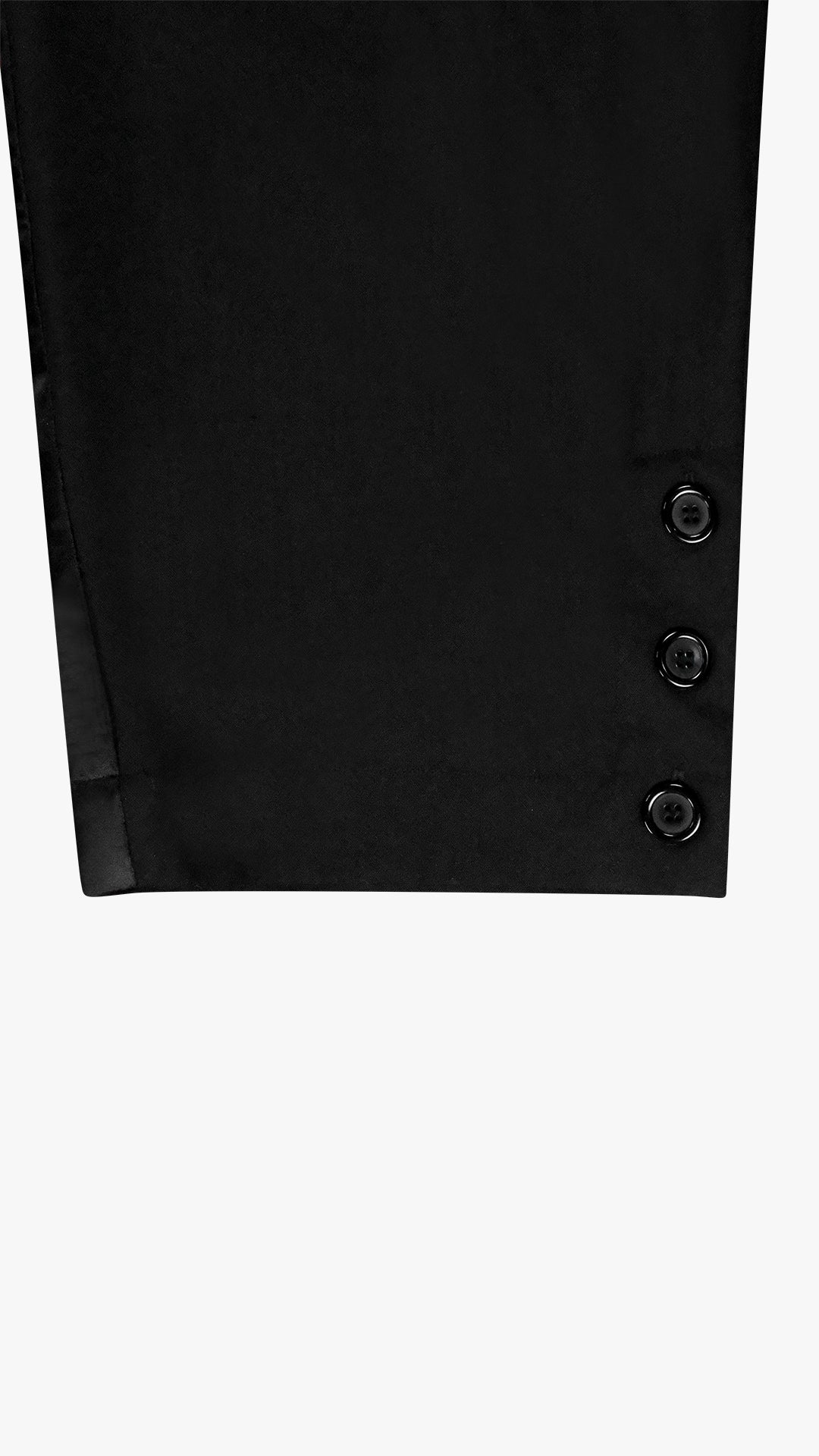 ITALIAN CASHMERE WOOL PLEATED TUXEDO TROUSER