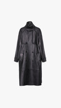 ITALIAN LAMBSKIN LEATHER TRENCH COAT
