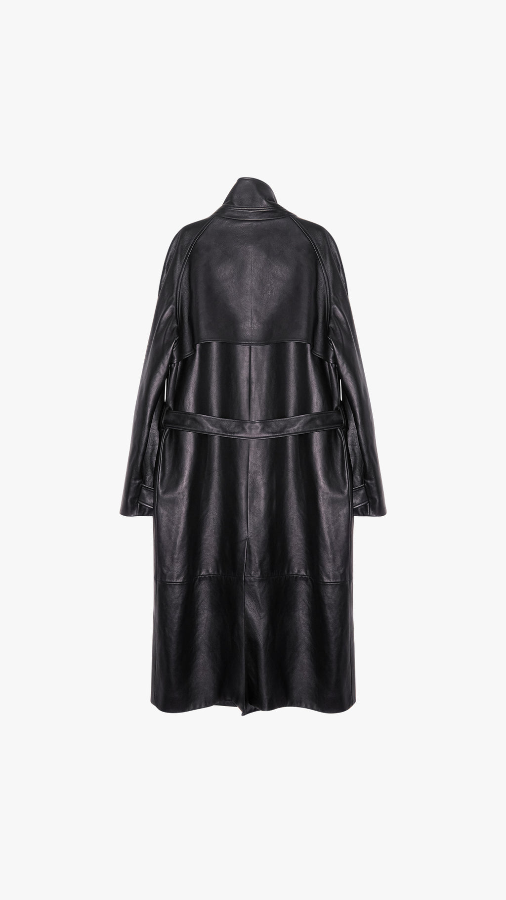 ITALIAN LAMBSKIN LEATHER TRENCH COAT