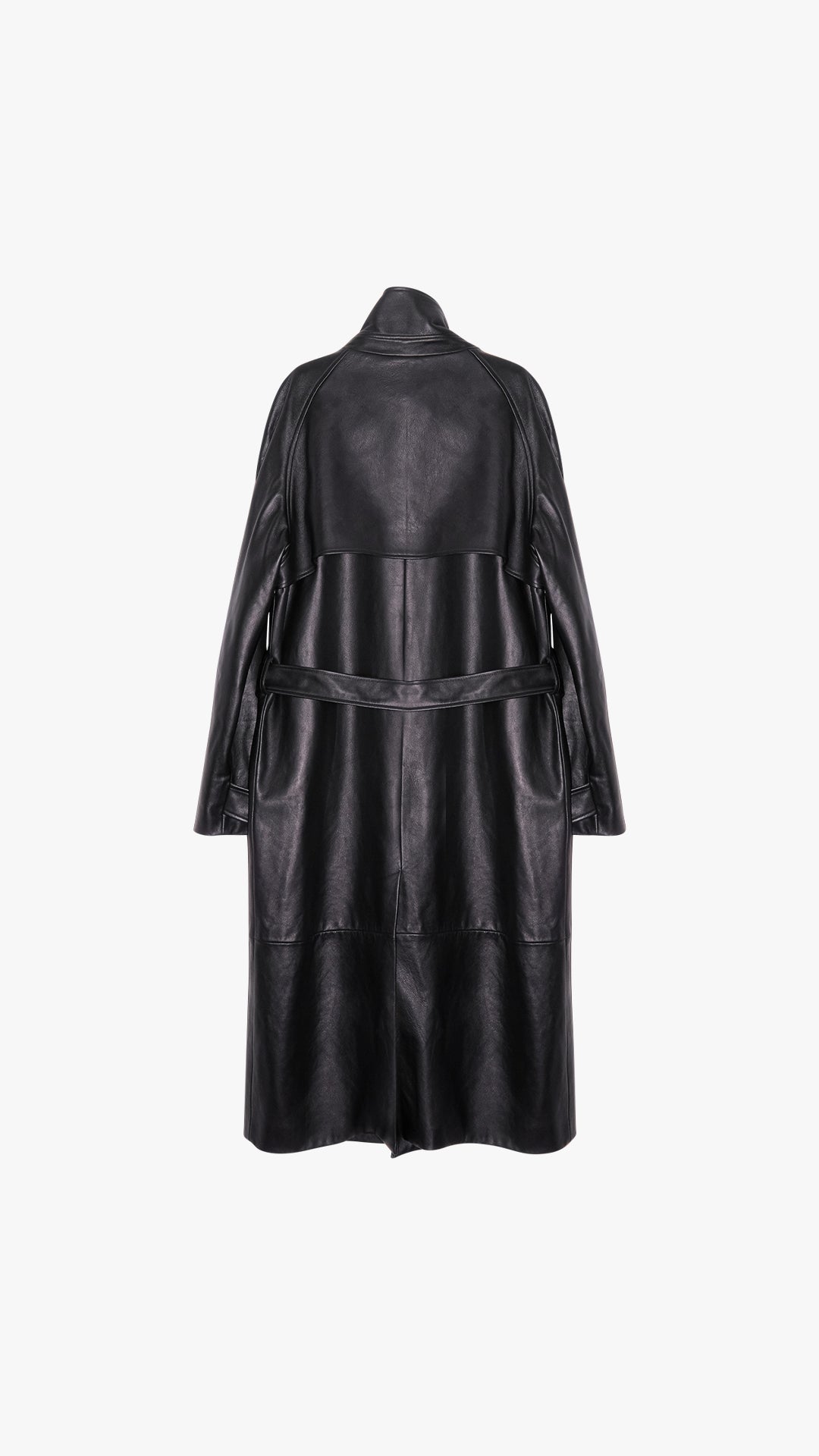 ITALIAN LAMBSKIN LEATHER TRENCH COAT