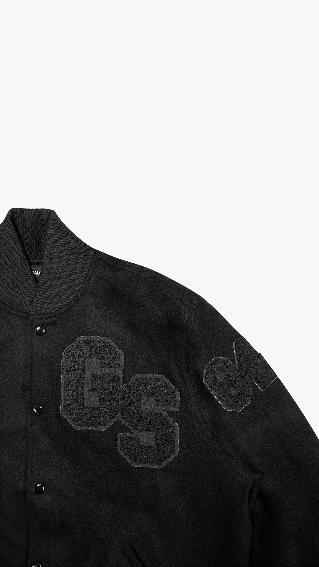 ITALIAN CASHMERE WOOL VARSITY JACKET