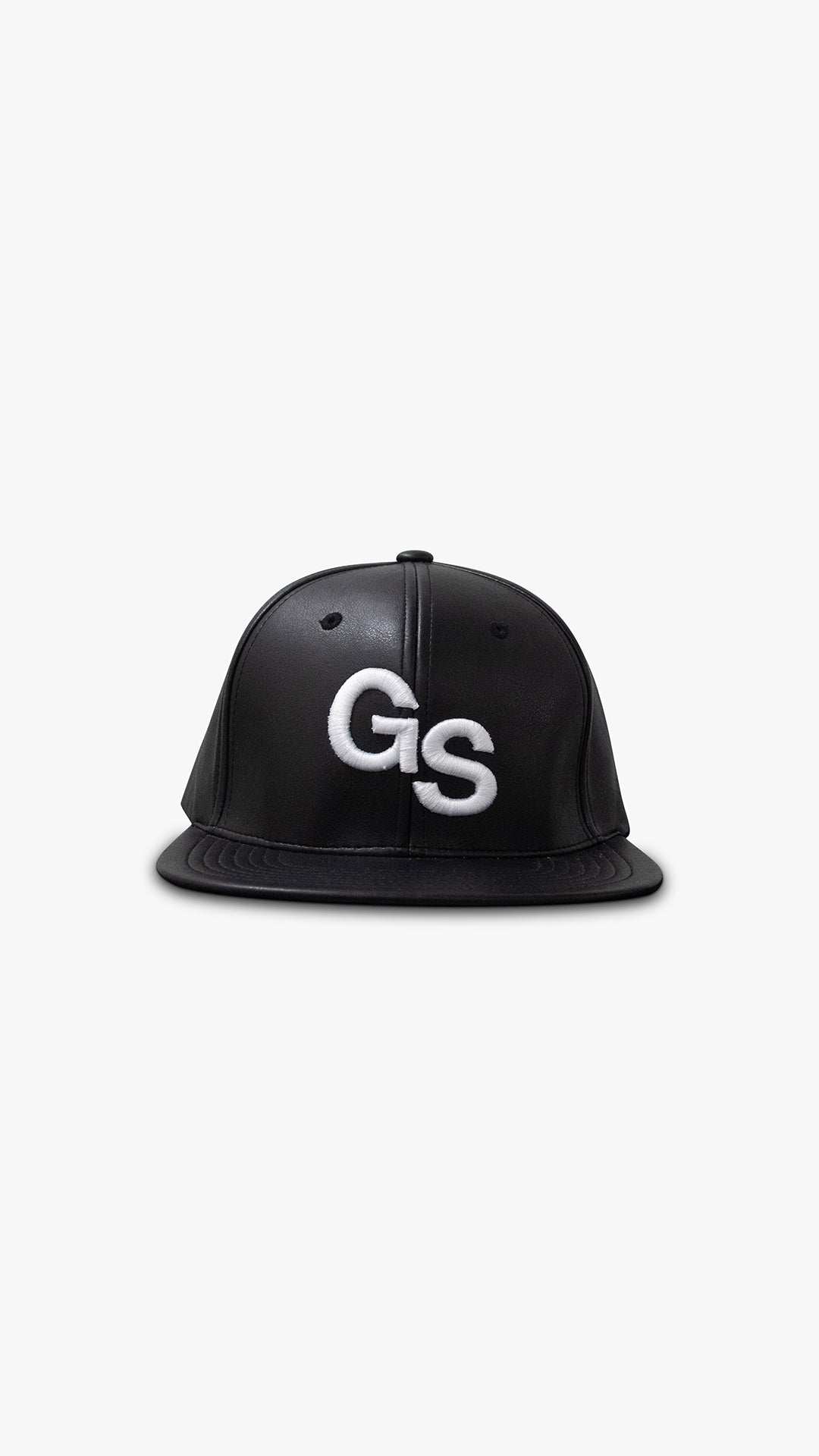 GS LOGO LEATHER SNAPBACK