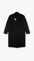 ITALIAN CASHMERE WOOL DOUBLE BREASTED COAT