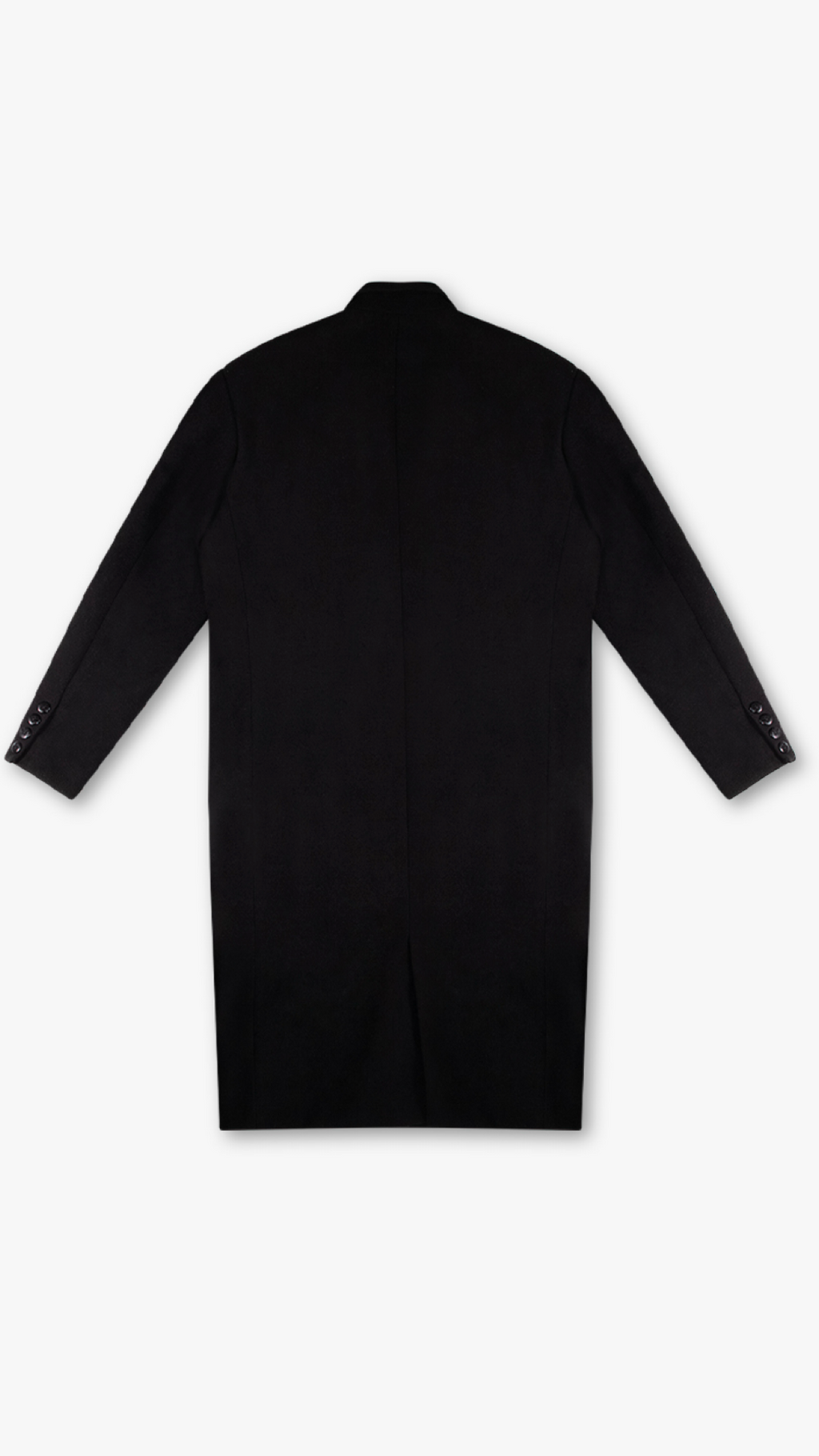 ITALIAN CASHMERE WOOL DOUBLE BREASTED COAT