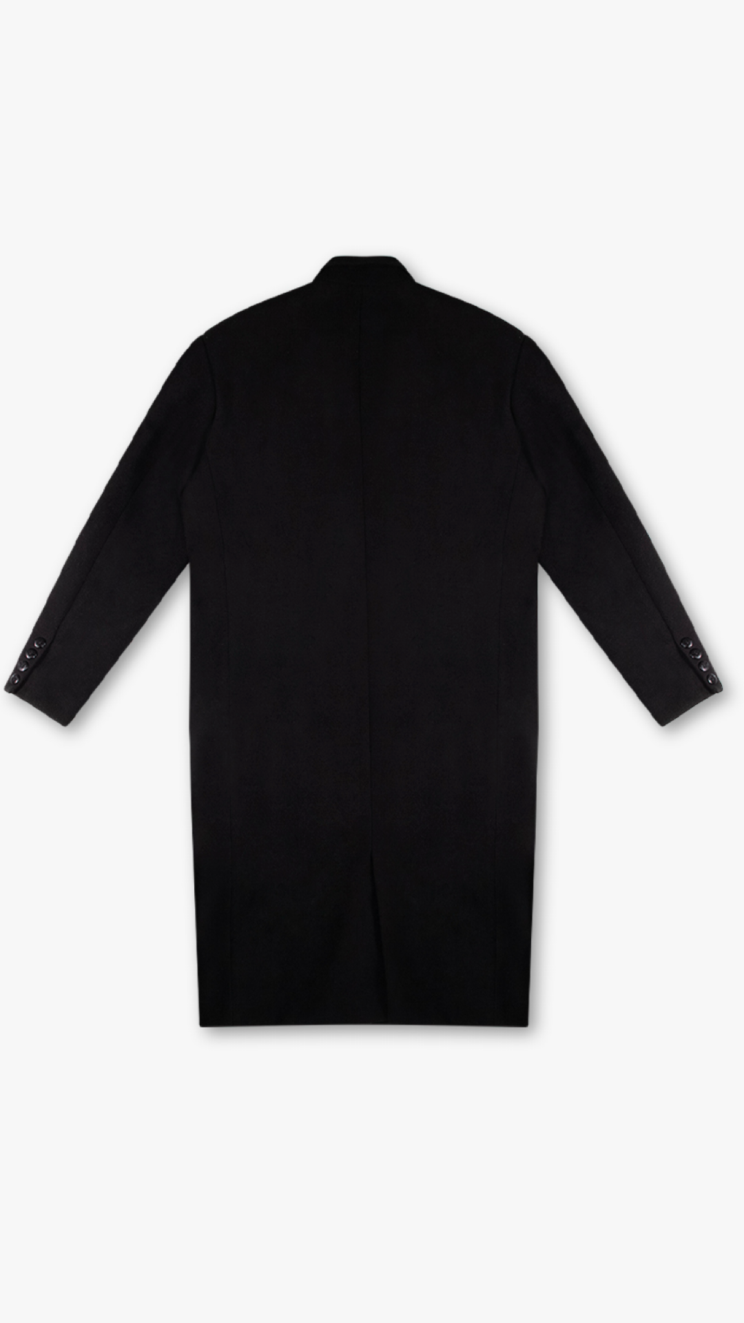 ITALIAN CASHMERE WOOL DOUBLE BREASTED COAT