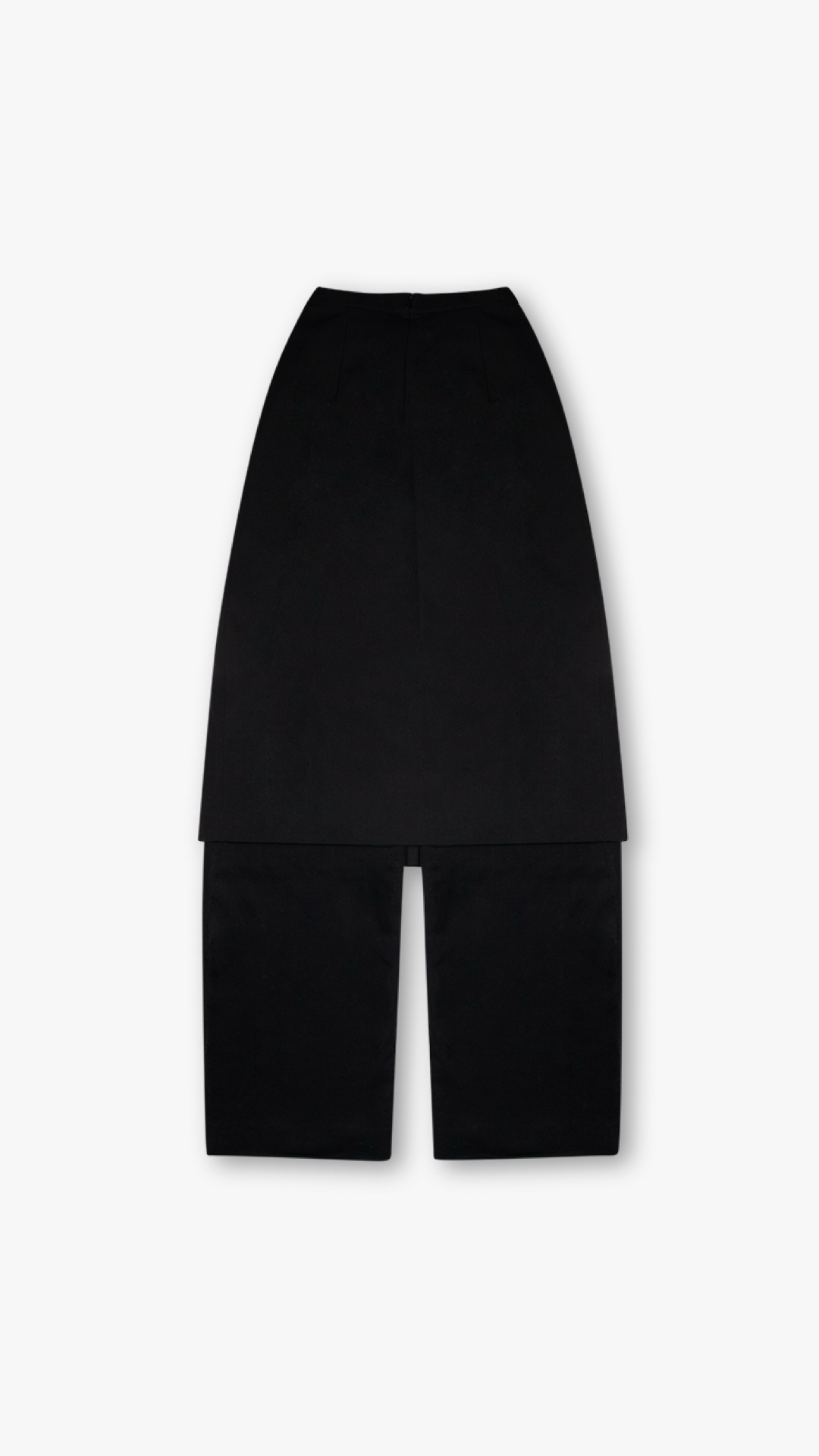 ITALIAN CASHMERE WOOL SKIRT TROUSER